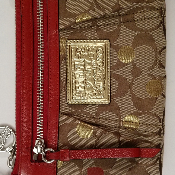 Coach Poppy Secret Admirer Wristlet Clutch - Picture 3 of 12